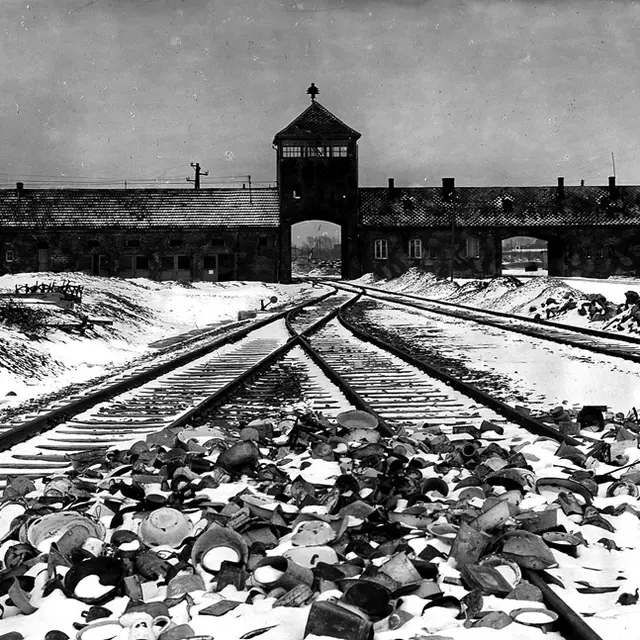 Entrée d'Auschwitz