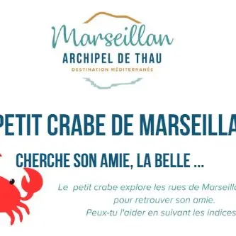 JEU DE PISTE : LE PETIT CRABE DE MARSEILLAN CHERCHE SON AMIE
