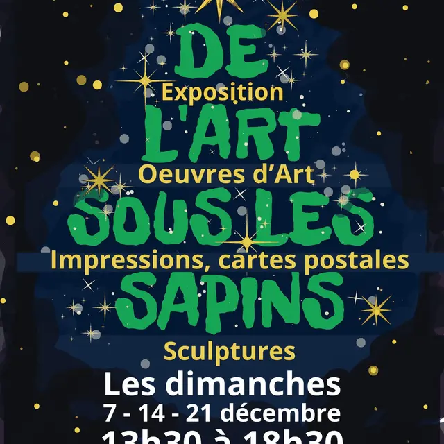 L'Art sous les sapins