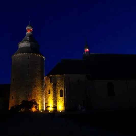 Le château la nuit