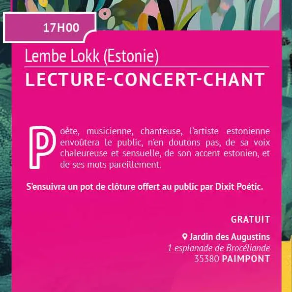 9- L. Lokk - Jardin des Augustins à Paimpont