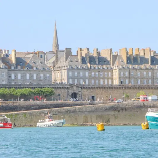 Vue sur Intra-Muros - Saint-Malo