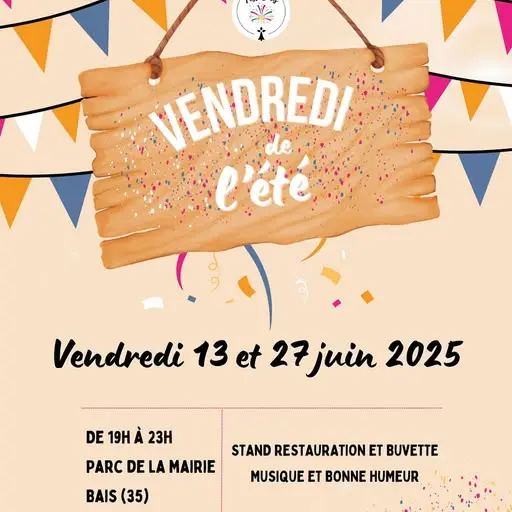13 et 27 juin Bais