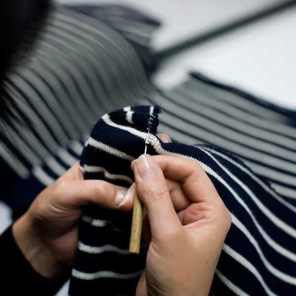 Raccoutrage - Tricots Saint-James - Visite d'usine