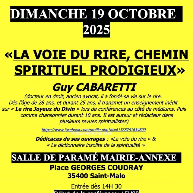 Affiche conférence