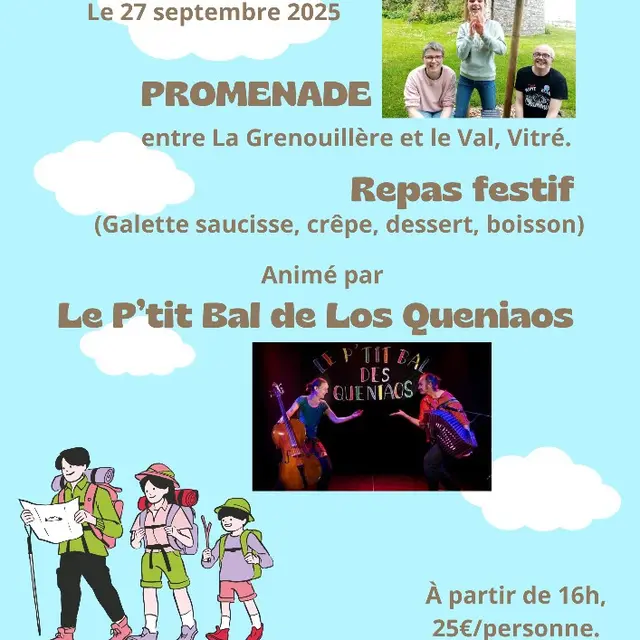 Balade, repas festif
