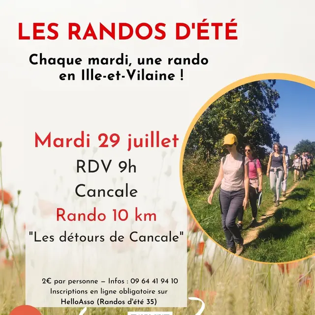 Flyer rando d'été cancale