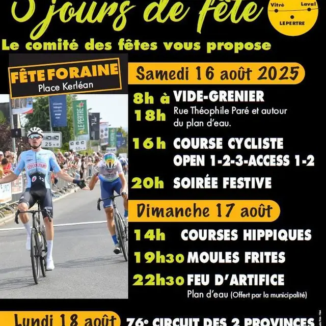 3 jours de fête Le Pertre