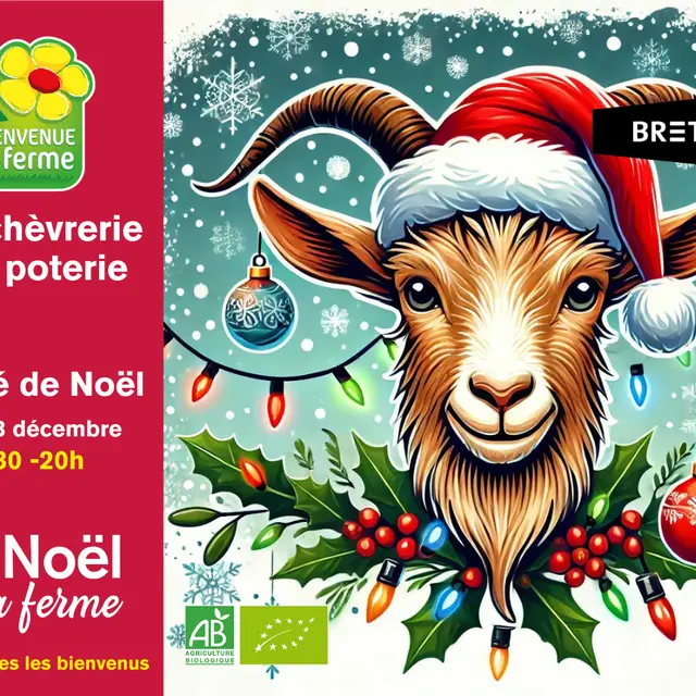 Marché de Noël à la ferme