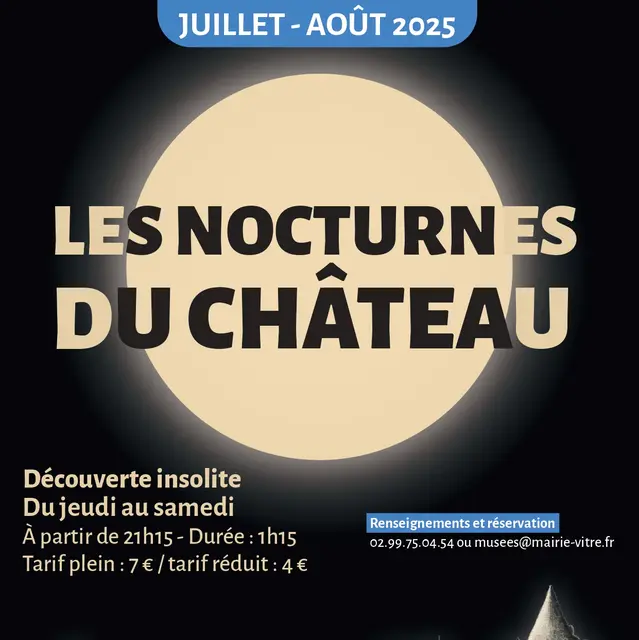 Visite guidée « Les nocturnes du château »
