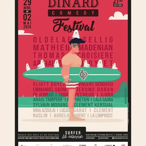 Affiche Dinard comedy Festival