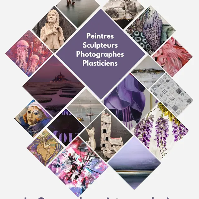 Affiche exposition Le groupe des peintres malouins 2025