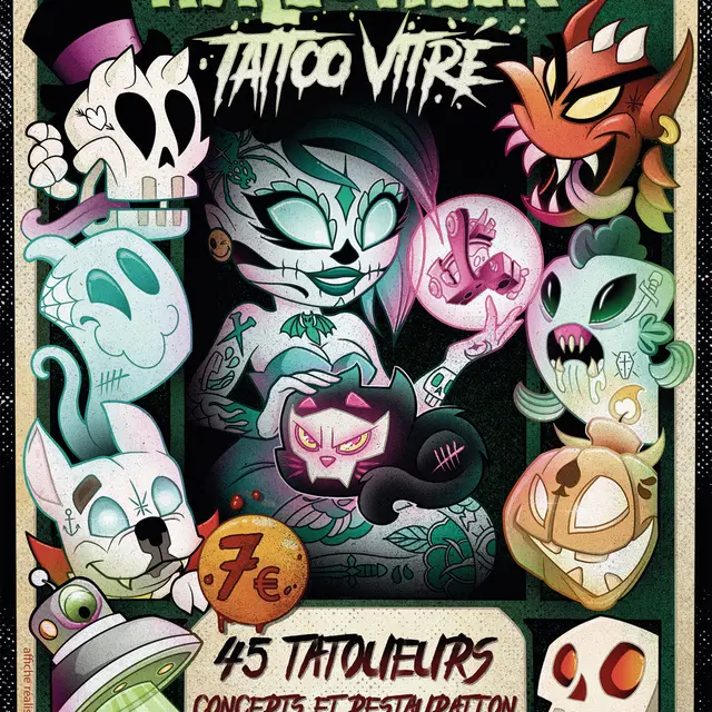 Halloween Tattoo Vitré 2025