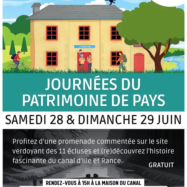 Affiche journées du patrimoine de pays