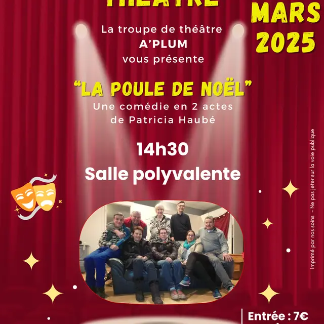 Affiche théatre