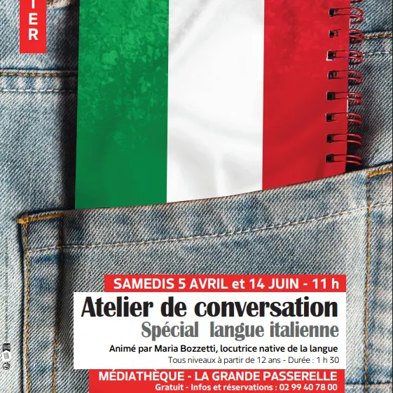 Atelier de conversation italien