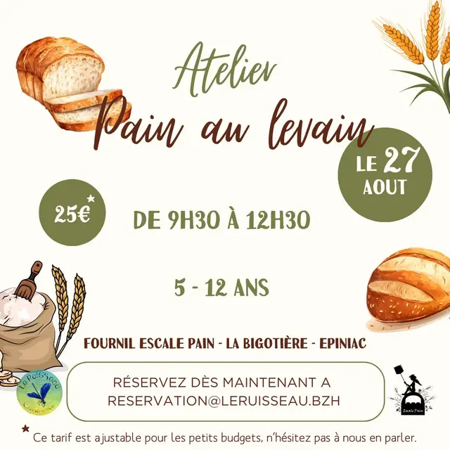 Atelier pain 27 aout