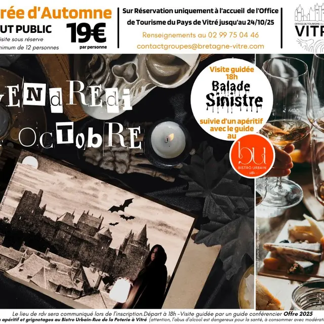 Soirée d’Automne le vendredi 31 octobre 2025