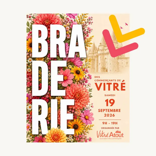 Braderie des commerçants Vitré - 19 septembre