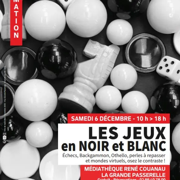 Jeux en noir et blanc