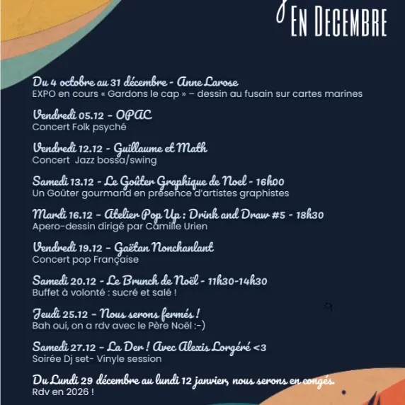 Programme de décembre