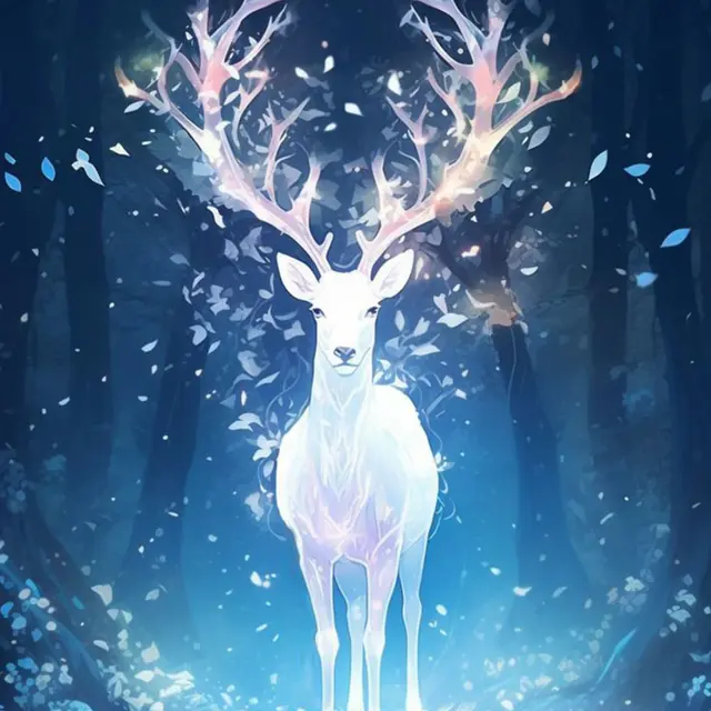 LE SOUFFLE DU CERF BLANC