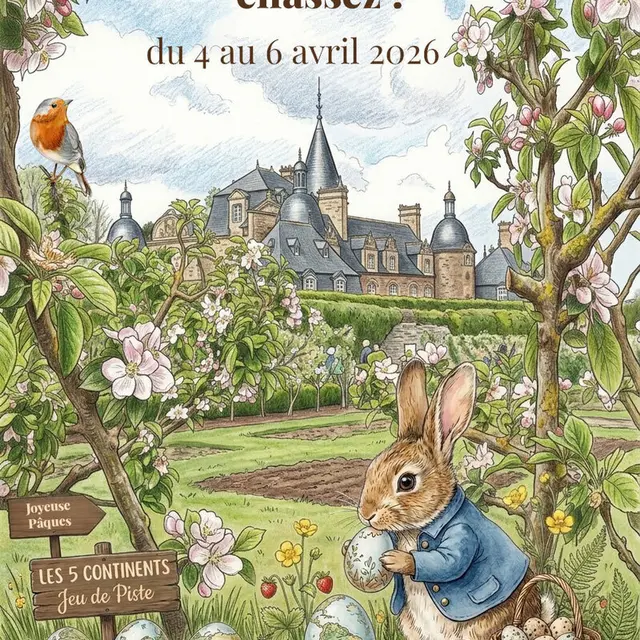 Chasse aux oeufs de Pâques  -  la Bourbansais 2026