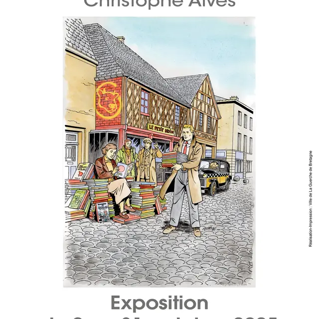Exposition Itinéraire d'un auteur de BD
