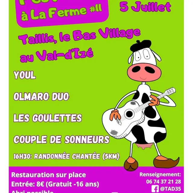 Fest-Noz à la Ferme - 5 juillet - Val d'Izé