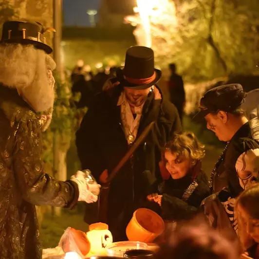 Fête d'Halloween à Bazouges-la-Pérouse