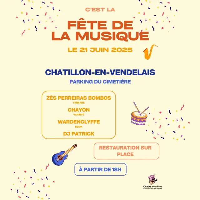 Fête de la musique - Châtillon en Vendelais