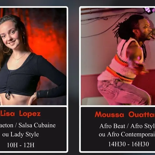 Flyer Stages de Danses mensuel  - 1