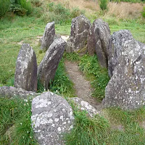 Hôtié ou maison de Viviane en forêt de Brocéliande