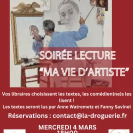 Ma vie d'artiste