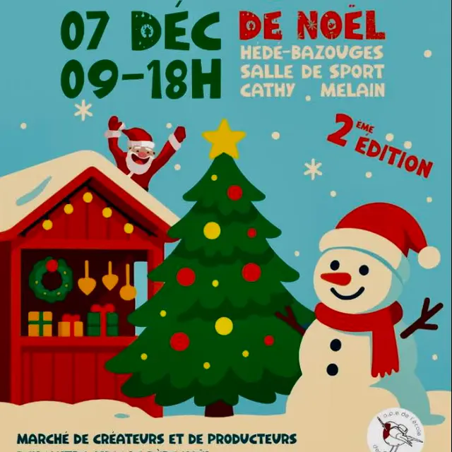 Marché de noel d'Hédé-Bazouges