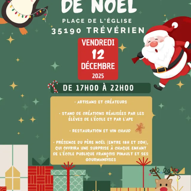 Marché de noel de Tréverien