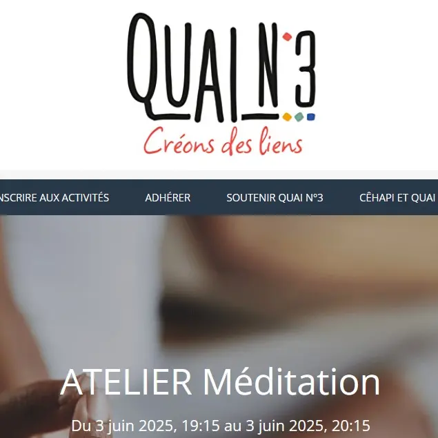 Quai n°3 Méditation