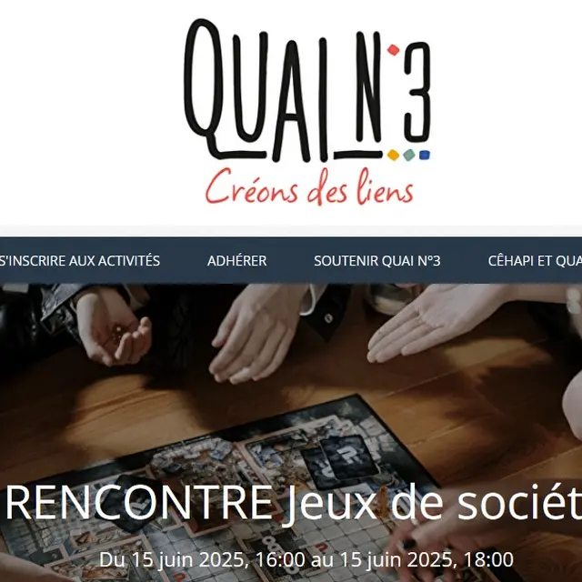 Quai n°3 jeu de société