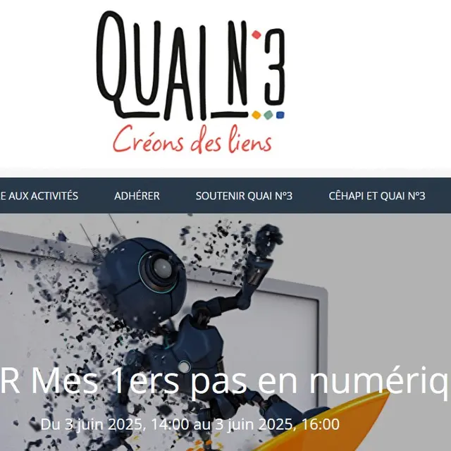 Quai n°3 premiers pas en numérique