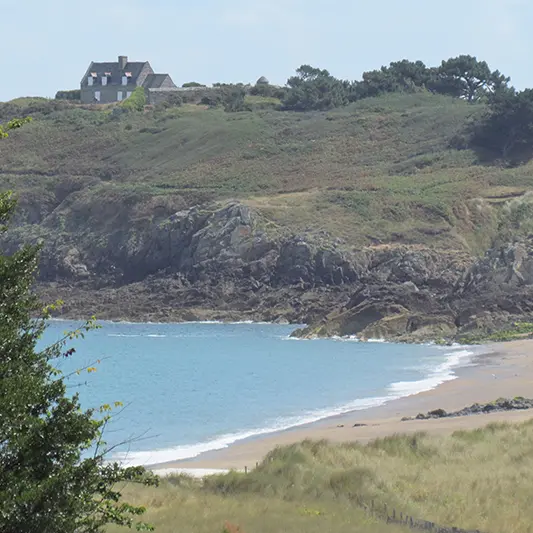 Villages de Cancale - La plage du Verger