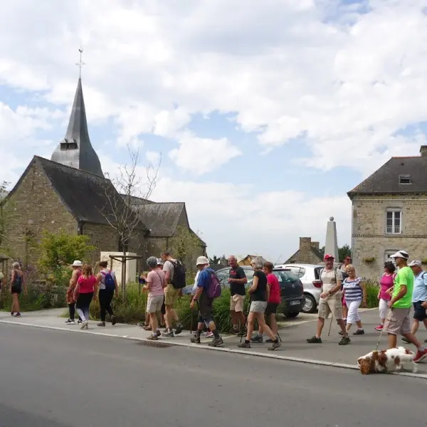 Sentier roman - Départ randonnée