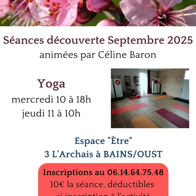 Découverte yoga