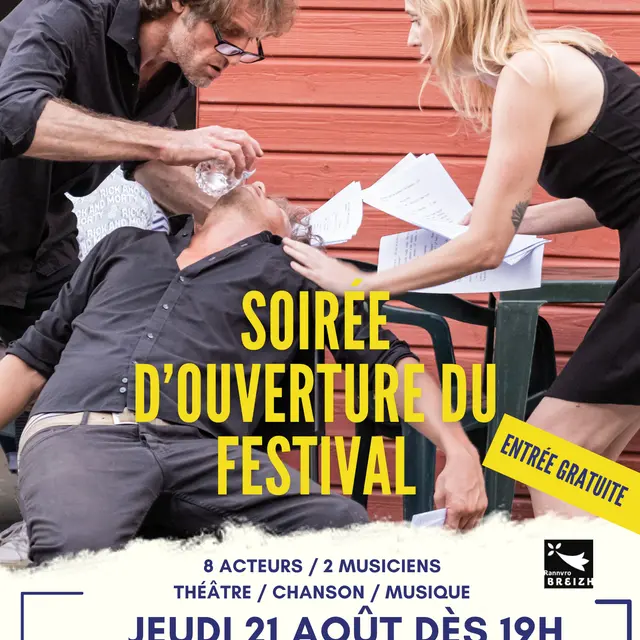 Soirée d'ouverture du Festival Théâtre au Village