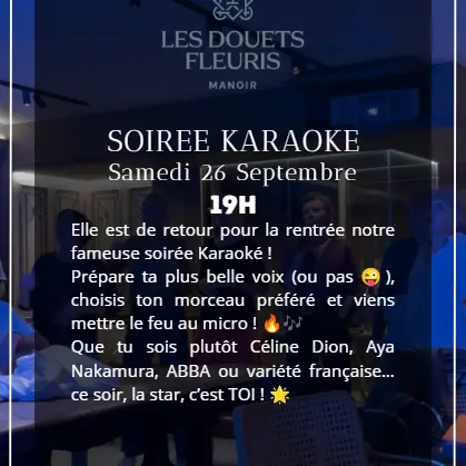 Soirée karaoké