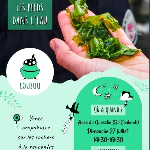 Sortie Louzou pieds eau