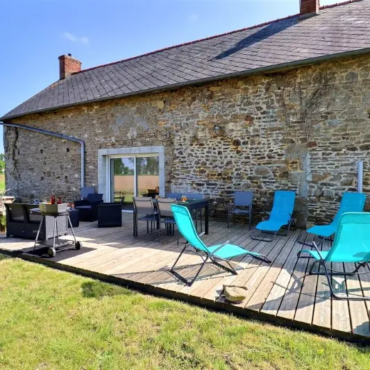 Terrasse 2 - Gîte Breizh Roch © Gîtes de France