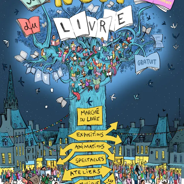 affiche nuit du livre 2025 web