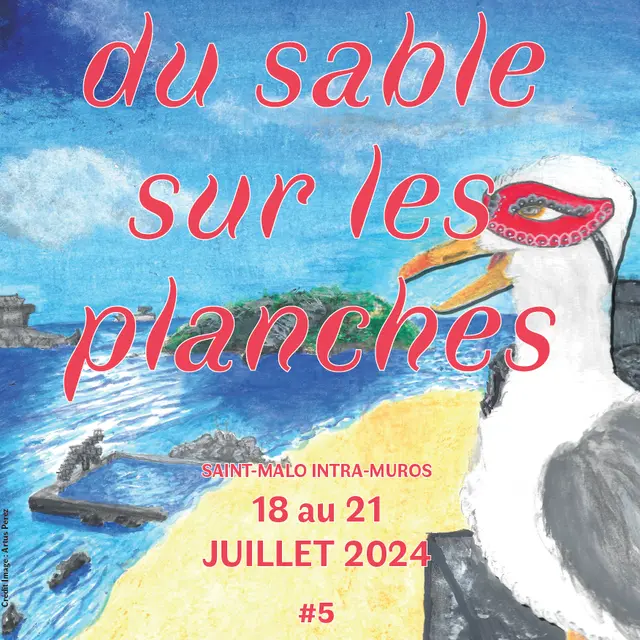 festival du sable sur les planches