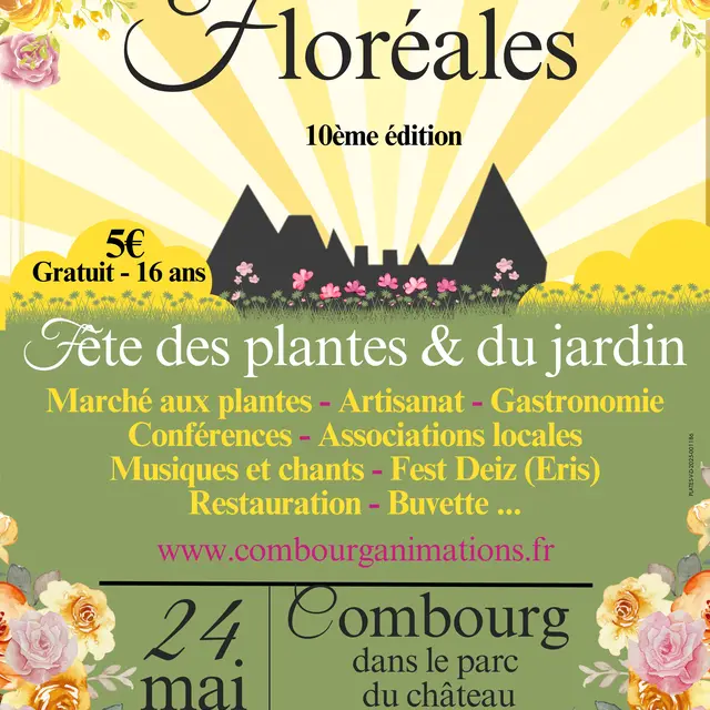 Affiche Floréales romantiques - 1