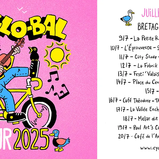bandeau_CYCLOBAL-TOUR BZH Rose Blanc